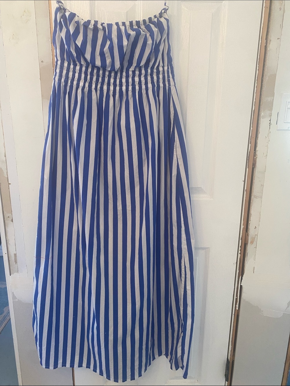 Faithful the brand strapless maxi dress with pockets size 10